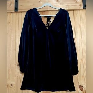 Free people velvet dress